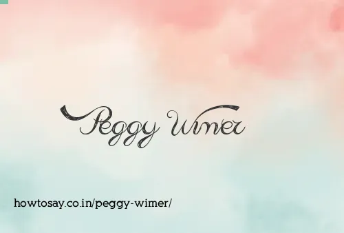 Peggy Wimer