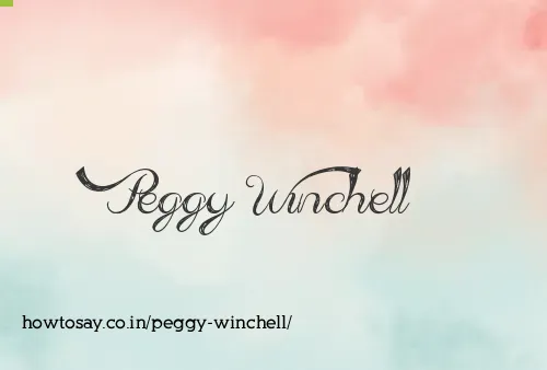 Peggy Winchell