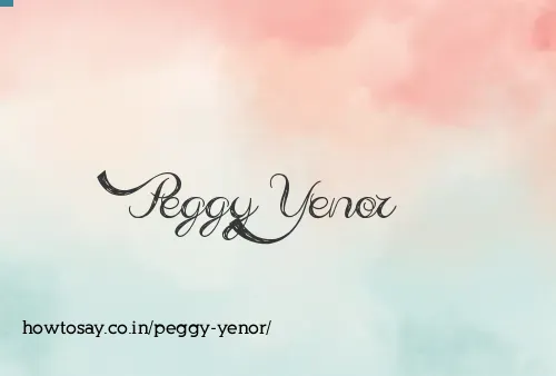 Peggy Yenor