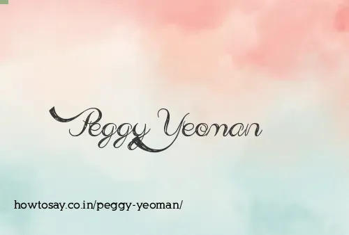Peggy Yeoman