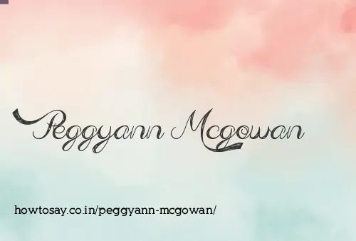 Peggyann Mcgowan