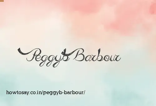 Peggyb Barbour