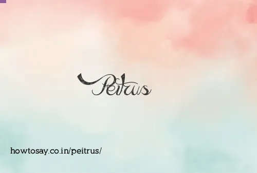 Peitrus