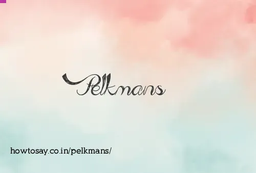 Pelkmans