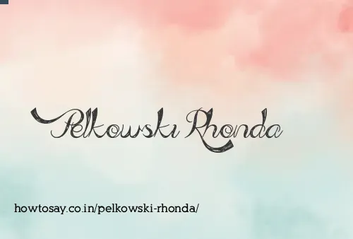 Pelkowski Rhonda