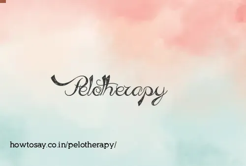 Pelotherapy
