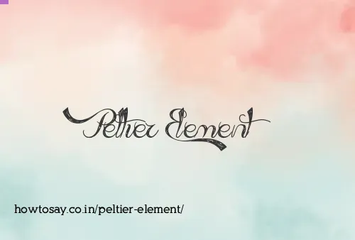 Peltier Element