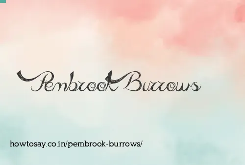 Pembrook Burrows
