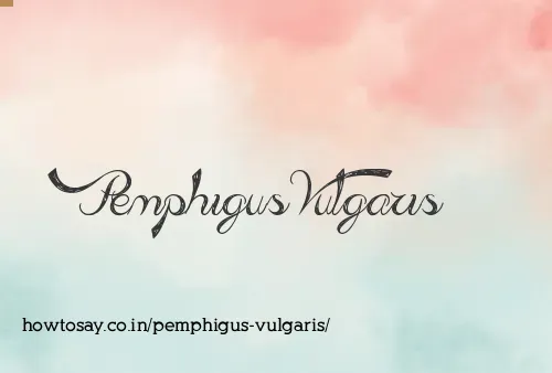 Pemphigus Vulgaris
