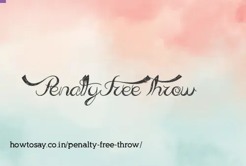 Penalty Free Throw