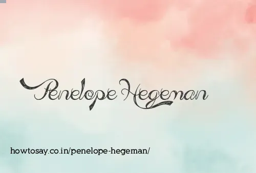 Penelope Hegeman