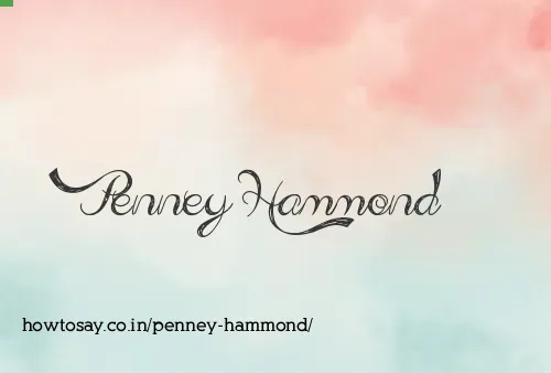 Penney Hammond