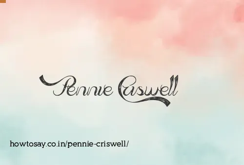 Pennie Criswell