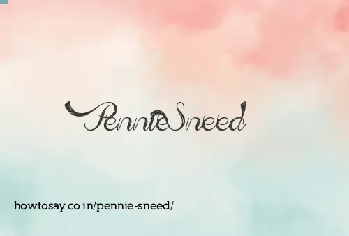 Pennie Sneed