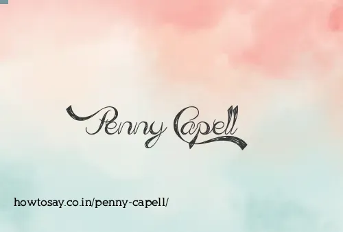 Penny Capell