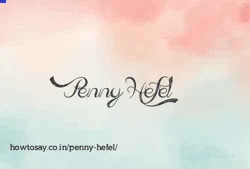 Penny Hefel