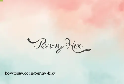 Penny Hix