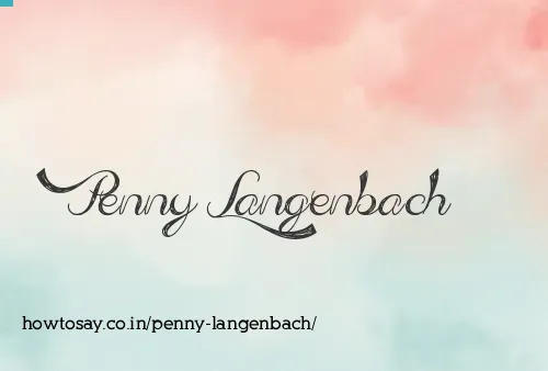 Penny Langenbach