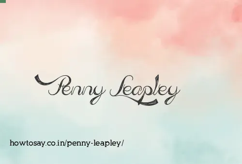 Penny Leapley