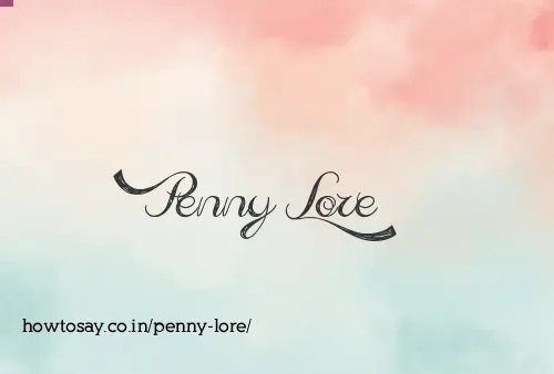 Penny Lore