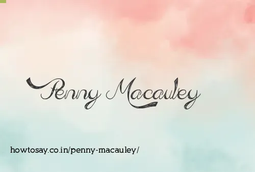 Penny Macauley