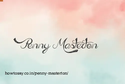 Penny Masterton