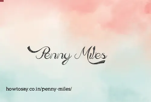 Penny Miles