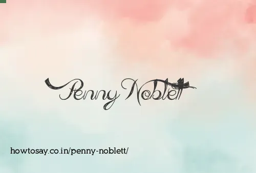 Penny Noblett