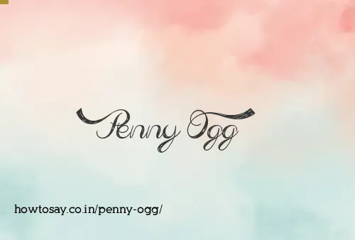Penny Ogg