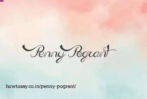 Penny Pogrant