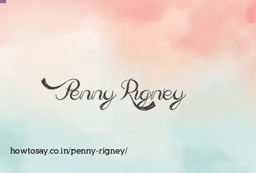 Penny Rigney