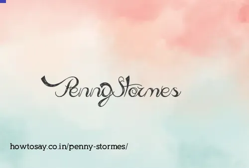 Penny Stormes