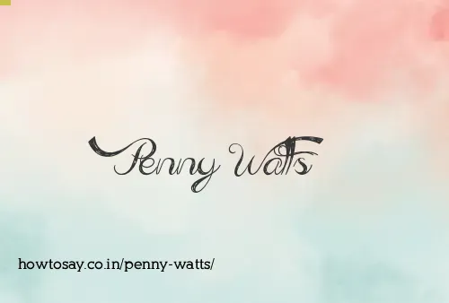 Penny Watts