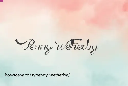 Penny Wetherby