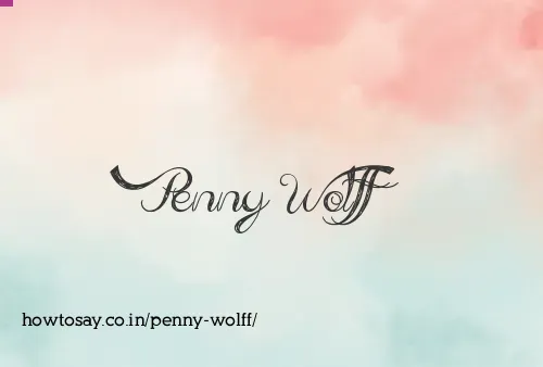 Penny Wolff