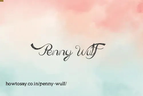 Penny Wulf