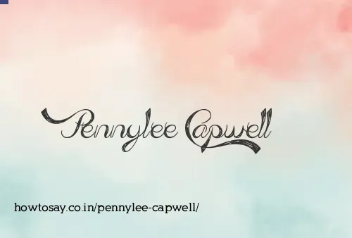Pennylee Capwell
