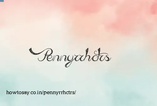Pennyrrhctrs