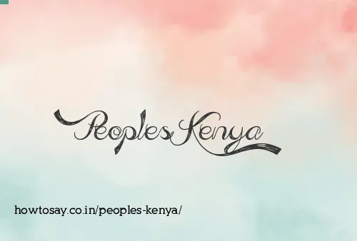 Peoples Kenya