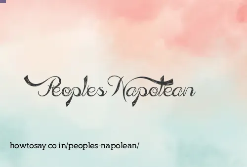 Peoples Napolean