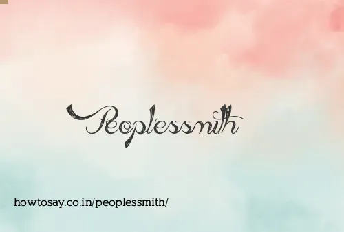 Peoplessmith