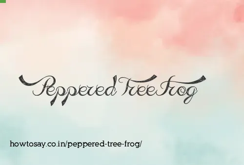 Peppered Tree Frog