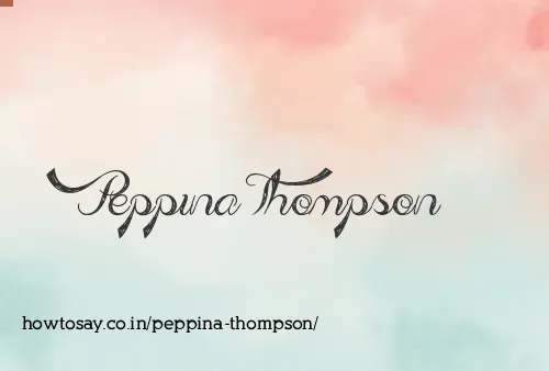 Peppina Thompson