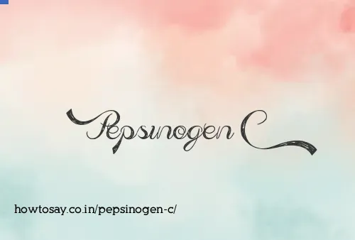 Pepsinogen C