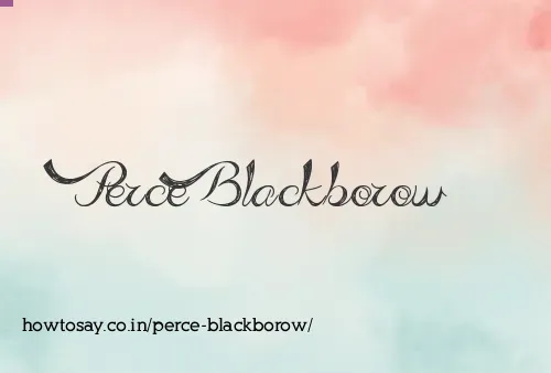 Perce Blackborow