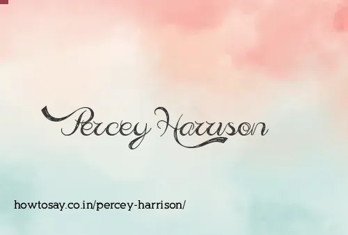 Percey Harrison