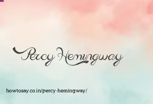 Percy Hemingway
