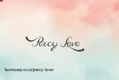 Percy Love