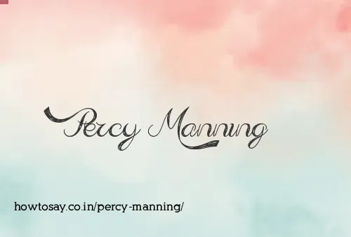 Percy Manning