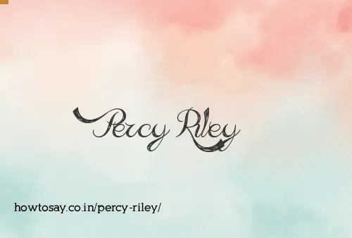 Percy Riley